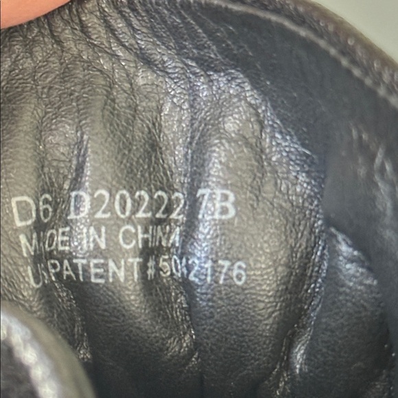 Cole Haan Gali Ruched Leather Boot Slouchy Elastic Top Nike Air Technology EUC - Picture 14 of 16